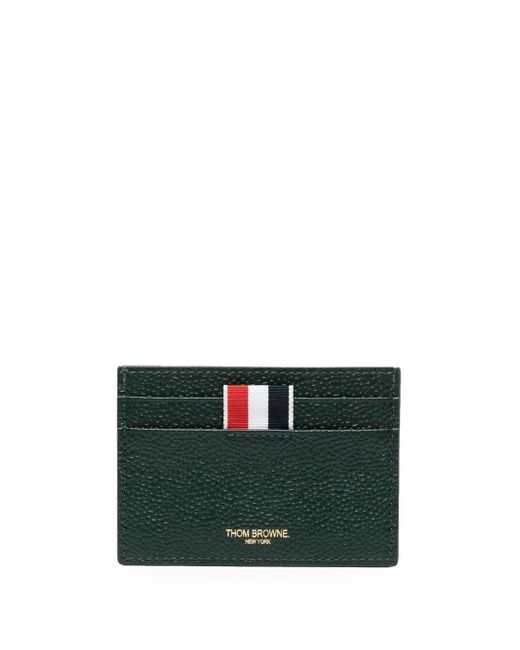 Thom Browne textured leather card holder