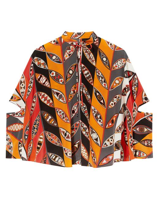 Pucci Girandole-print blouse