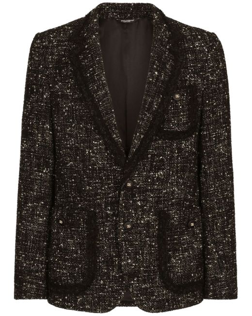 Dolce & Gabbana single-breasted wool blazer