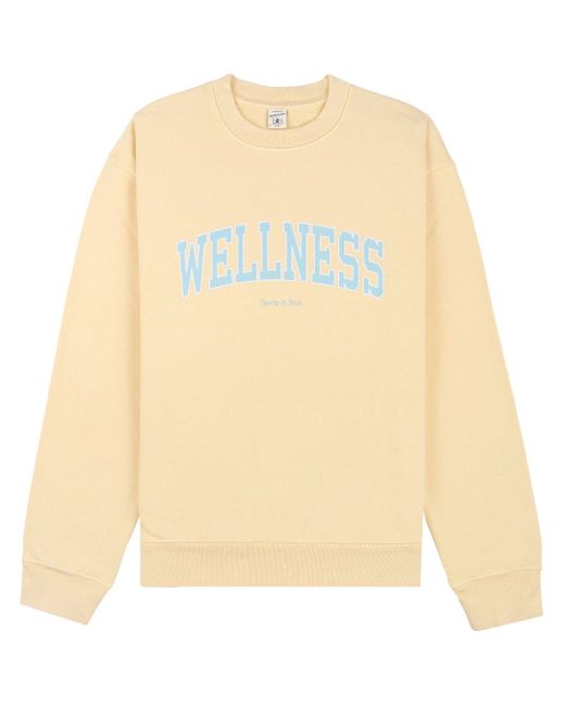 Sporty & Rich slogan-print sweatshirt
