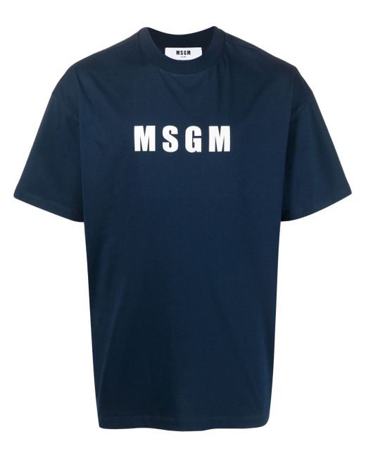 Msgm logo-print T-shirt