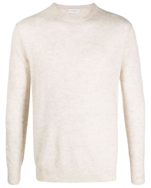 Ballantyne long-sleeve wool-blend jumper