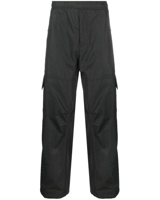 Moncler logo-patch cargo trousers