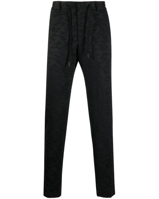 Karl Lagerfeld Pace patterned-jacquard tapered trousers