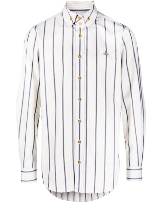 Vivienne Westwood striped poplin shirt