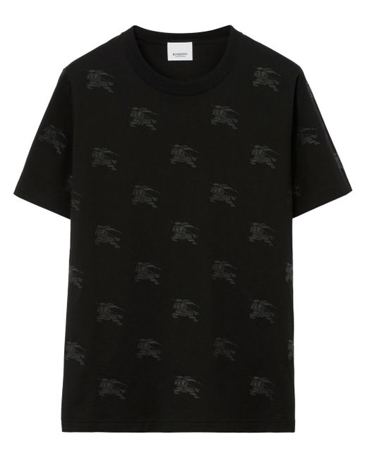 Burberry Equestrian-Knight print T-shirt