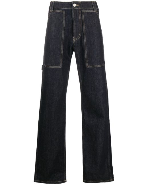Alexander McQueen mid-rise straight jeans