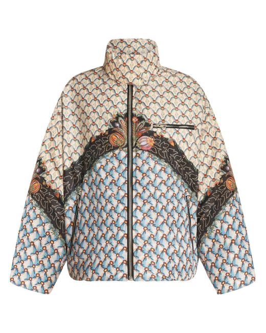 Etro floral-print padded jacket