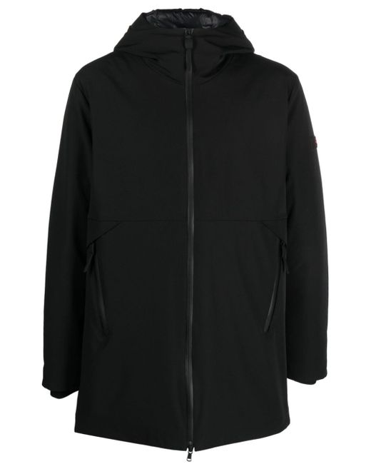 Peuterey logo-patch hooded coat
