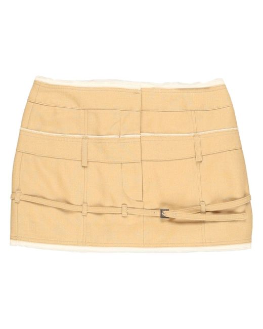 Jacquemus Caraco belted miniskirt