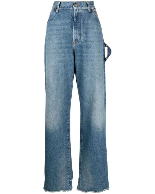 Darkpark high-waisted wide-leg jeans