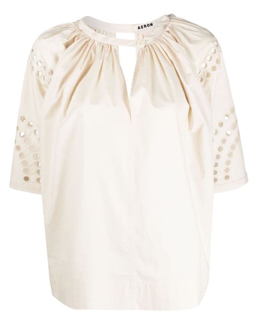 Aeron Pyle cut-out blouse