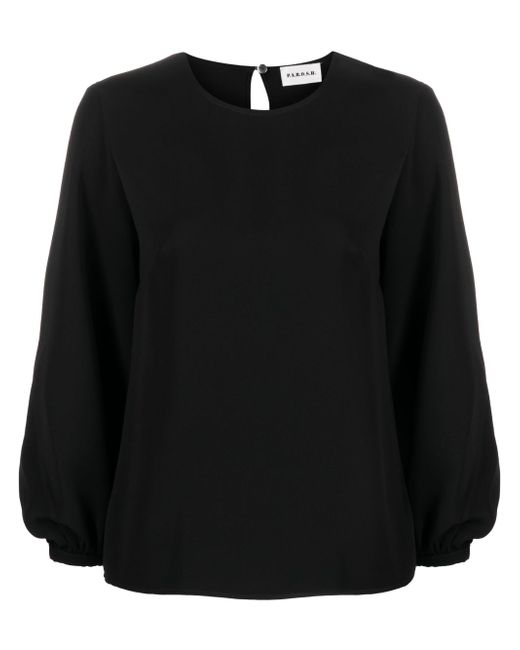 P.A.R.O.S.H. long-sleeve round-neck top