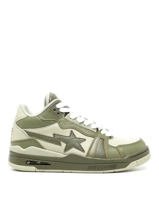 A Bathing Ape Clutch STA leather sneakers