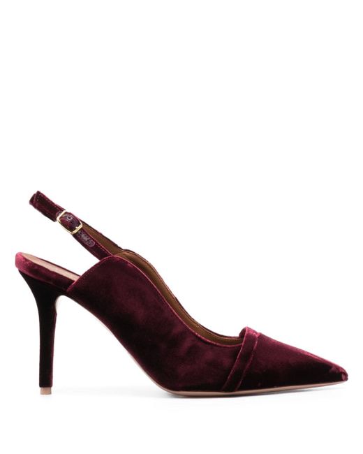 Malone Souliers Marion 85mm suede pumps