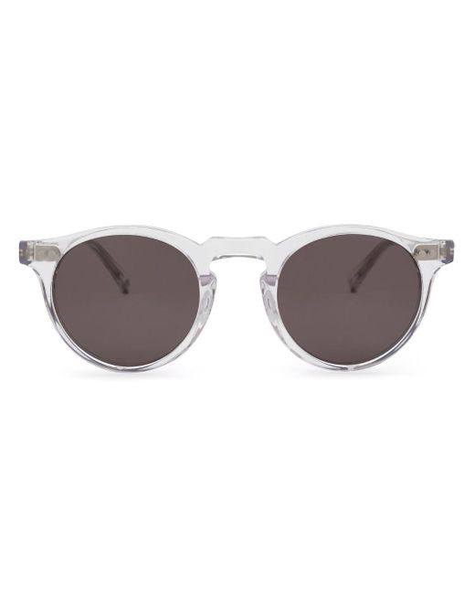 Nialaya Jewelry Malibu round-frame sunglasses