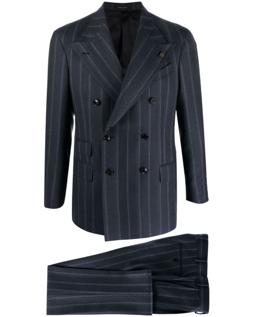 Gabriele Pasini double-breasted pinstripe-print suit