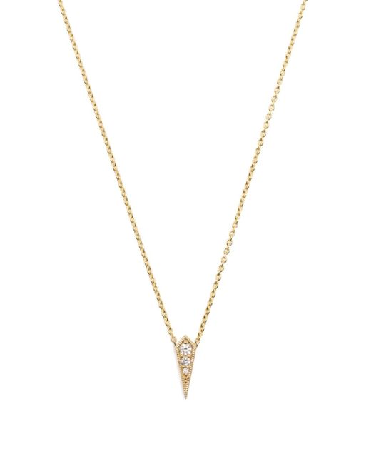 Lizzie Mandler Fine Jewelry 14kt yellow Kite diamond necklace