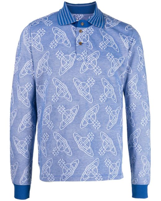 Vivienne Westwood Orb jacquard polo shirt