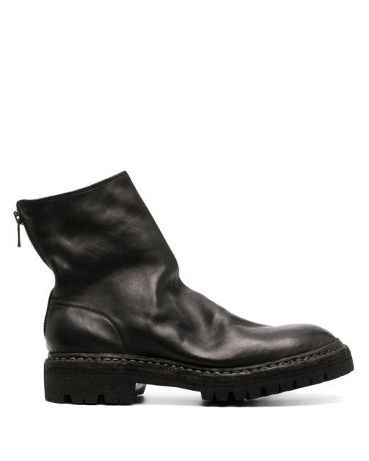 Guidi 45mm leather ankle boots