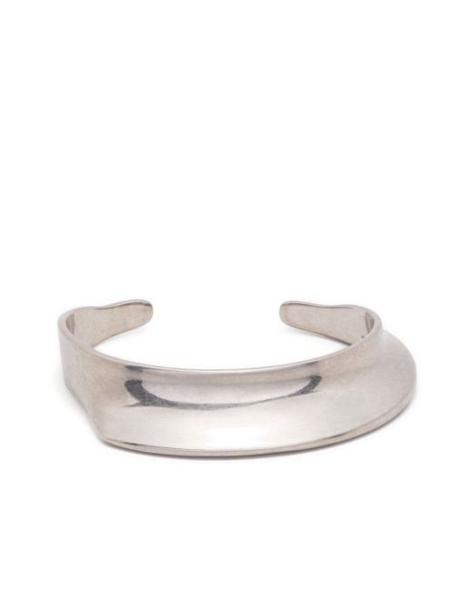 Ferragamo asymmetric open-cuff bracelet