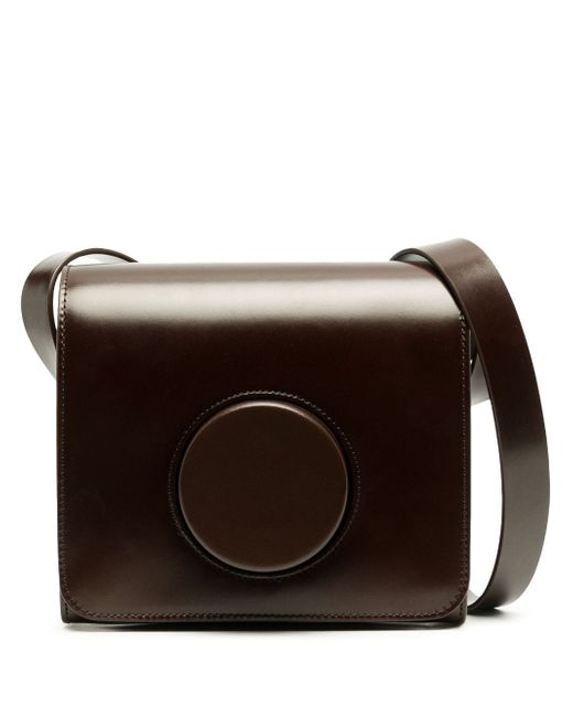 Lemaire Camera leather crossbody bag