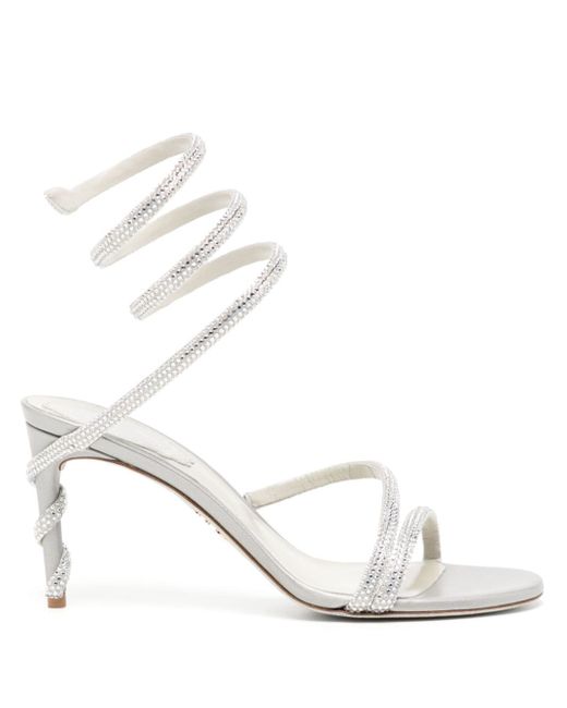 Rene Caovilla Margot 80mm crystal-embellished sandals