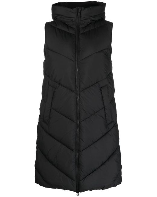 Save The Duck chevron-quilted hooded gilet