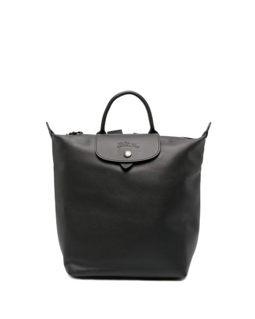 Longchamp small Le Pliage leather backpack
