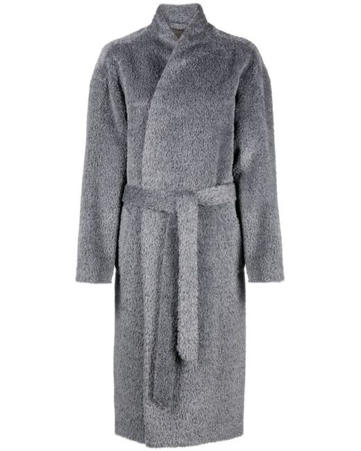 Isabel Marant faux-fur alpaca-blend coat