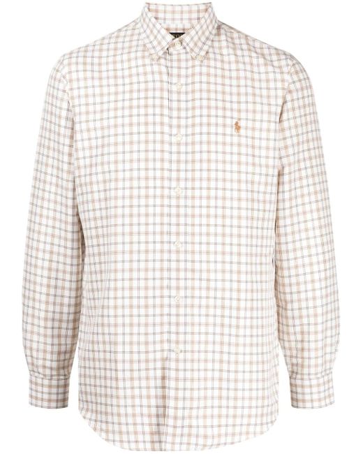 Polo Ralph Lauren check-patterned long-sleeve shirt