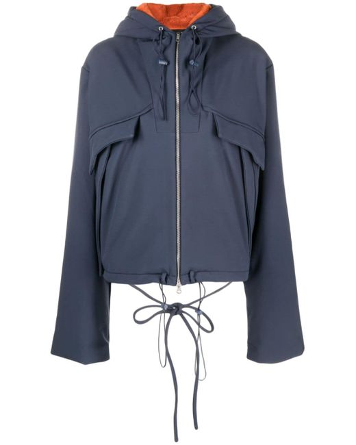 Ottolinger faux-fur lining hooded jacket