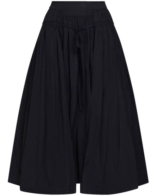 Marni crepe texture high-waisted skirt