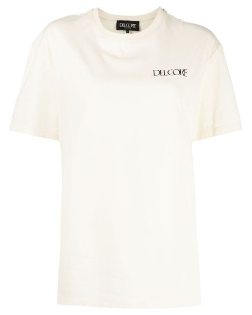 Del Core logo-print T-shirt