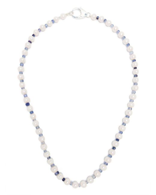 Hatton Labs pearl beaded chain necklace