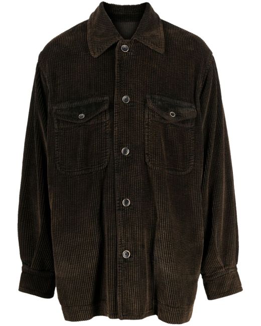 Uma Wang corduroy button-up shirt jacket