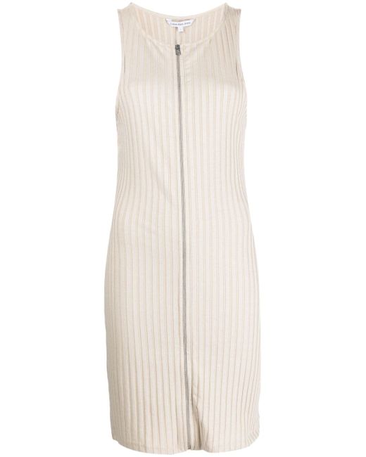 Calvin Klein Jeans zip-up ribbed dress