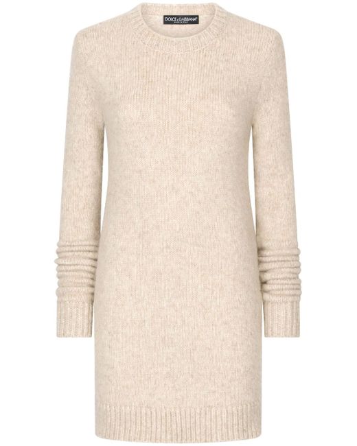 Dolce & Gabbana round-neck knitted dress