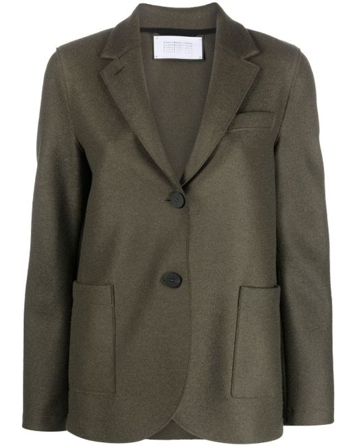 Harris Wharf London single-breasted wool jacket