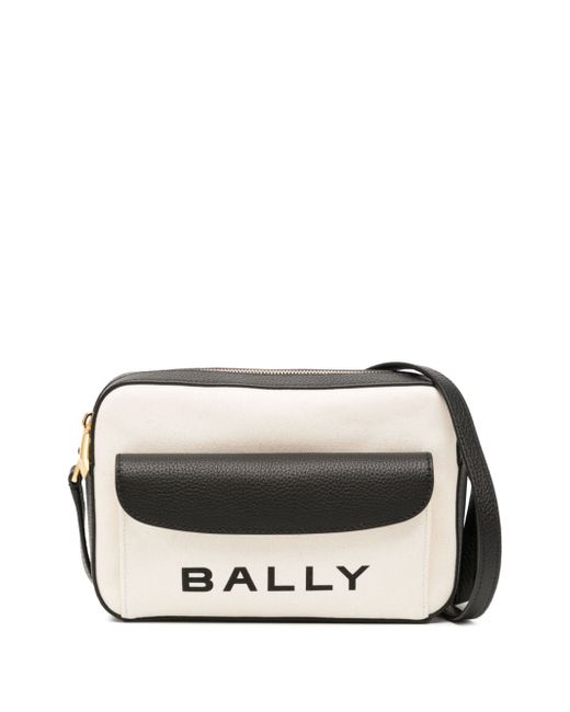 Bally Bar Daniel logo-print crossbody bag