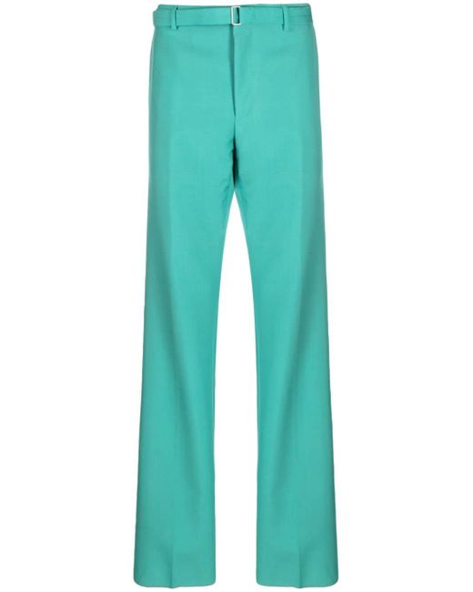 Lanvin belted straight-leg trousers