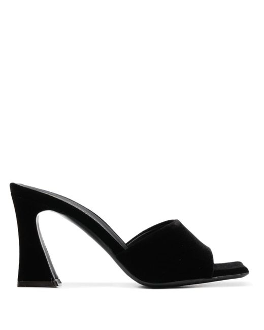 Giuseppe Zanotti Design Solhene 90mm velvet-effect sandals