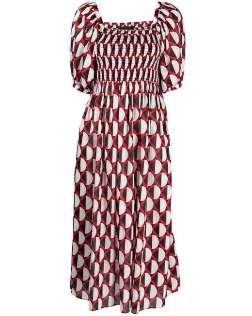 Cynthia Rowley geometric-print dress