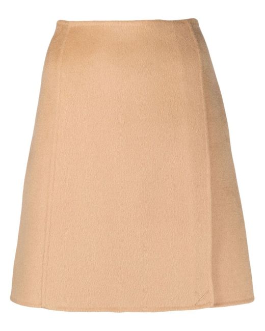 P.A.R.O.S.H. side-slit high-waisted skirt
