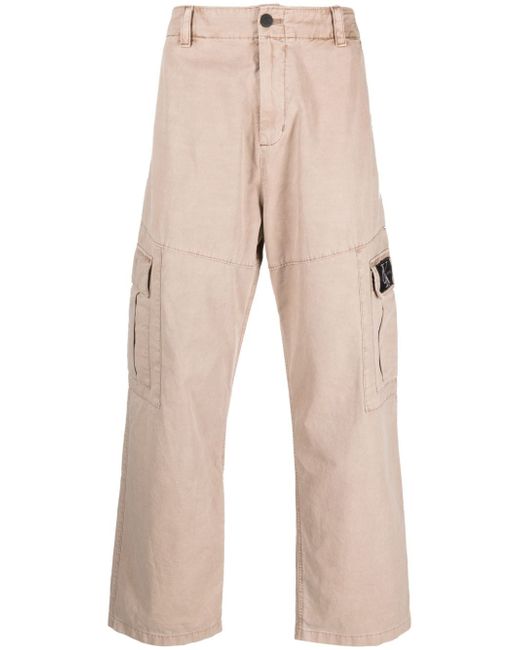 Calvin Klein Jeans straight-leg cargo trousers