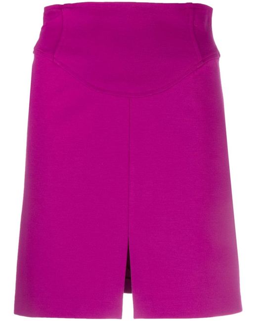 Pinko panelled high-waisted skirt