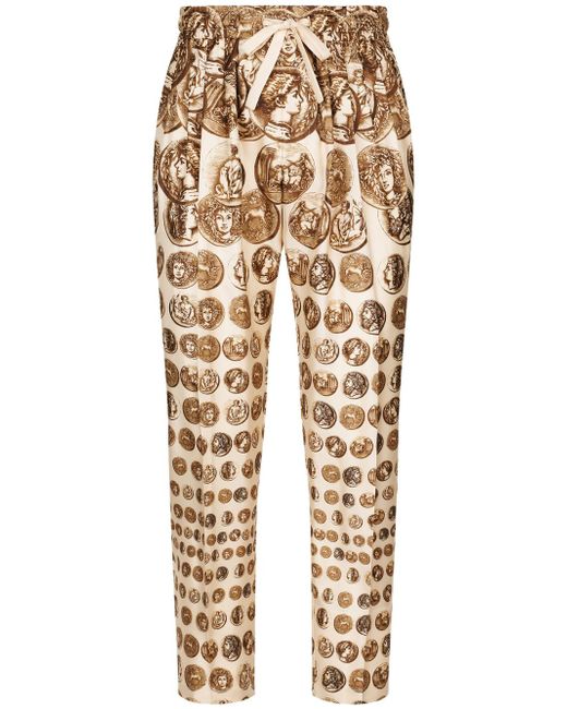 Dolce & Gabbana graphic-print trousers