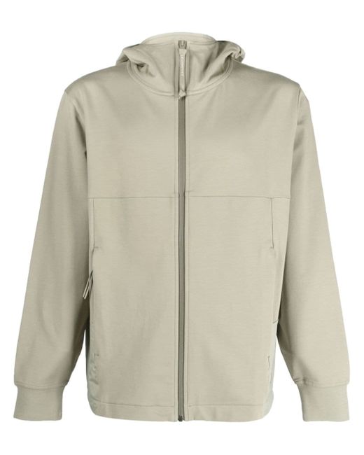 CP Company panelled zip-up hoodie