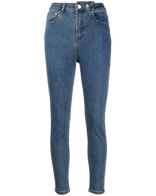 b+ab low-rise skinny jeans