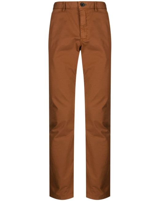 PS Paul Smith straight-leg stretch-cotton trousers